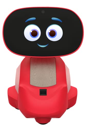 Miko 3: AI-Powered Smart Robot for Kids | STEAM Learning & Educational Robot | Interactive Robot with Learning apps & Unlimited Games | Birthday Gift for Girls & Boys Aged 5-12| Red