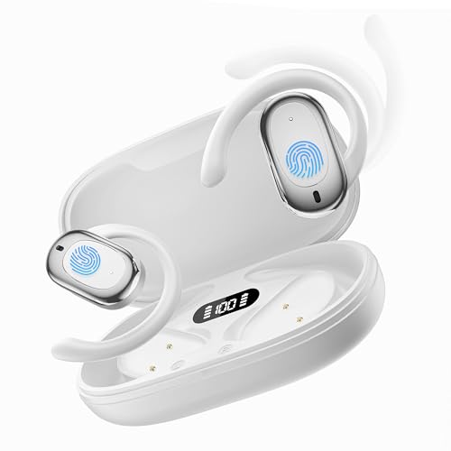 AI Translator Earbuds, Language Translator Earphone 3-in-1 Real-Time Translation Device TWS 144 Languages & 8 Offline iOS & Android Perfect (White)