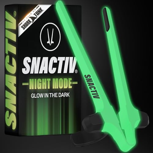 SNACTIV PRO Finger Chopsticks for Gamers - As Seen on Shark Tank! The Official Snacking Tool of the Future - Enjoy Snacks and Chips with Ease - Innovative Gaming Snacking Solution - Snack Chopsticks