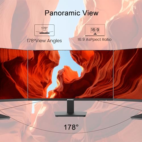 Elevate Your Work From Home Experience: A Deep Dive into the SANSUI 24-Inch Ultra-Slim FHD Monitor