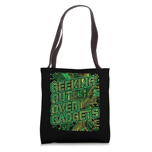 Geeking Out Over Gadgets Tote Bag