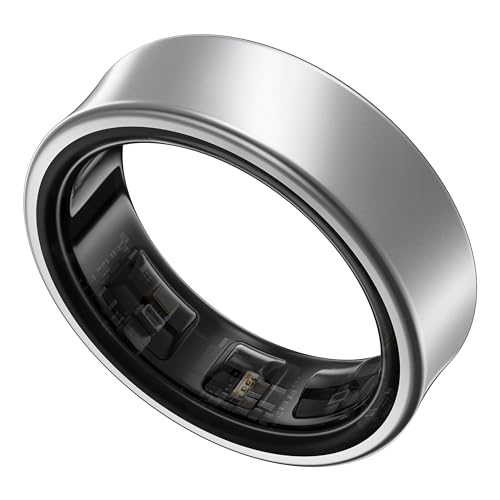 Samsung Galaxy Ring, AI Smart Ring, Size First w/Sizing Kit, No App Subscription, Fitness Monitor, Sleep Tracker, Up to 7-Day Battery, Size 13, Titanium Silver [US Version, 1Yr Manufacturer Warranty]