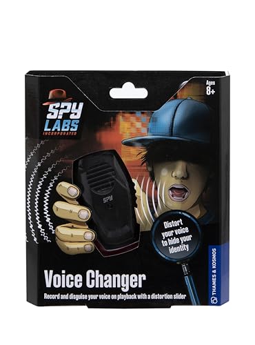 Thames & Kosmos Spy Labs Inc: Voice Changer Voice-Distorting Device for Young Investigators | Distortion Slider Offers Numerous Different Ranges | Essential Tool from The Detective Gear Experts