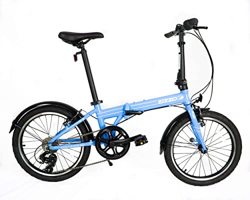 Pedal in Style: The ZiZZO Via 20” Folding Bike Review – Lightweight, Durable, and Ready for Adventure!