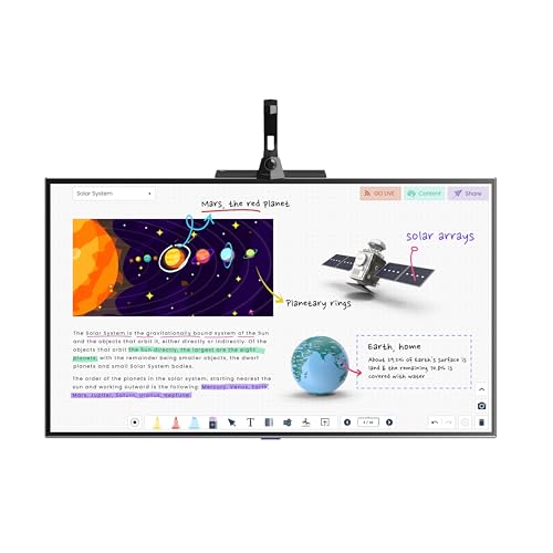 Lite Interactive Smart Board Device, Convert Any Screen into Interactive Smart Board, Affordable and Portable Interactive Smart Board for classrooms and Schools, Teaching Device.