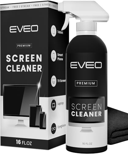 Crystal Clear: The Ultimate Screen Cleaner Spray for All Your Devices!