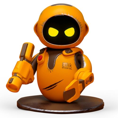 Eilik DQ - Touch Interactive Toys, Cute Robot Pets with Abundant Emotions. Idle Animations&Exclusive Mini-Games, Unique Gift for Girls & Boys. Support Update.(Special Version)