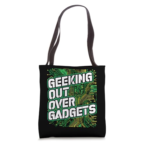 Geeking Out Over Gadgets Tote Bag