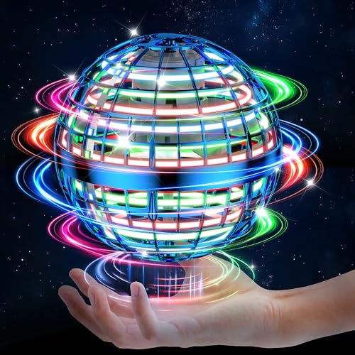 2024 AI Flying Orb Ball Toys, Galaxy Cosmic Globe Boomerang Hover Ball, Hand Drone Orbit, Galactic Fidget Spinning, Birthday Cool Stuff for 6 7 8 9 10+ Year Old Boys Girls Teens Outdoor