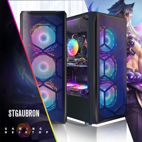 Unleash Your Gaming Potential: A Deep Dive into the STGAubron Gaming Desktop Powerhouse