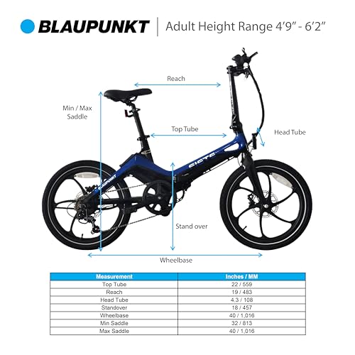 Ride the Future: A Comprehensive Review of the BLAUPUNKT FIENE 20 Inch Folding Electric Bike