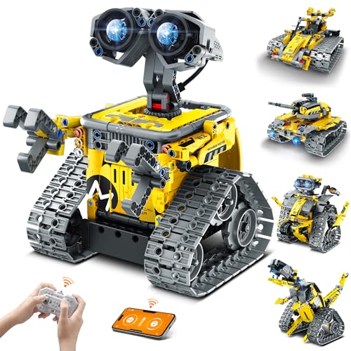 Unleash Creativity and Learning: The Ultimate 5in1 Remote-Controlled Robot Dinosaur Kit for Young Innovators!