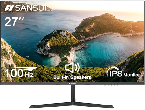 Elevate Your Viewing Experience: A Deep Dive into the SANSUI 27-Inch IPS Monitor with Stunning Features