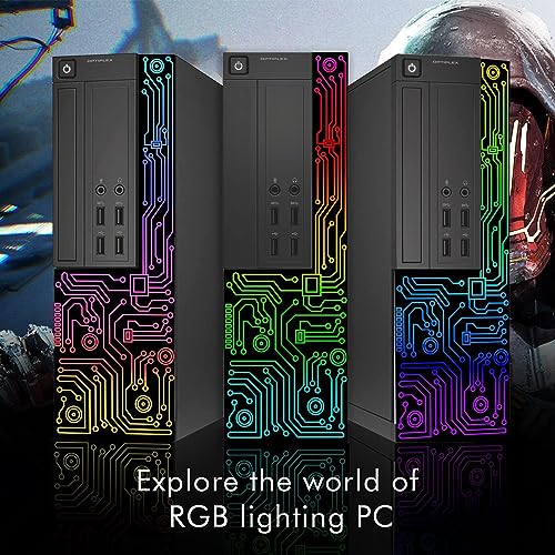 Elevate Your Gaming Experience: Unleashing the Power of the Renewed Dell Gaming OptiPlex Desktop with RGB Flair