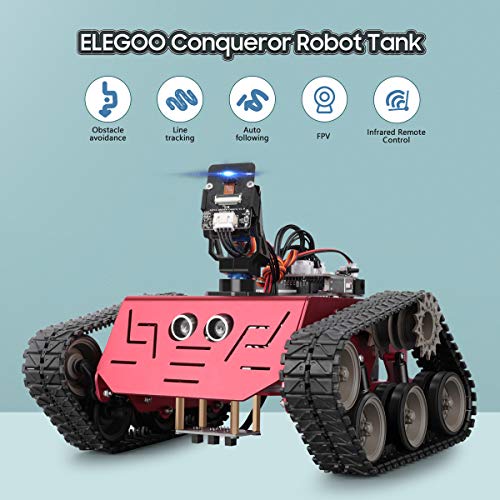 Unleash the Future: Building Fun and Learning with the ELEGOO Conqueror Robot Tank Kit