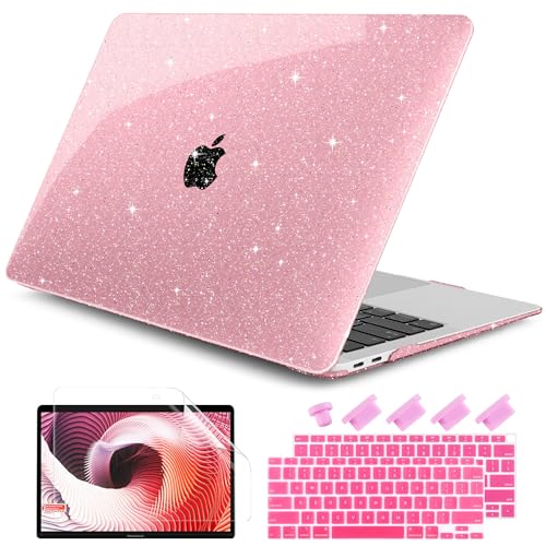 Sparkle and Style: Elevate Your MacBook Air with the DONGKE Bling Case!