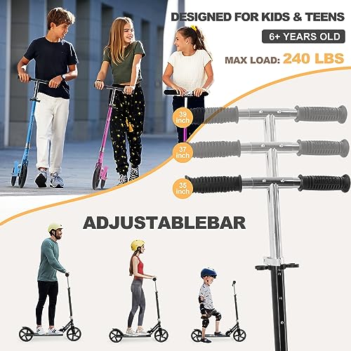 Ready, Set, Roll: Unleash the Fun with the TENBOOM Kick Scooter for All Ages!