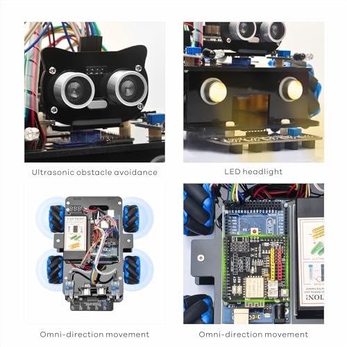 Unleash Creativity and Learning: A Deep Dive into the OSOYOO Omni Directional Mecanum Wheels Robot Car Kit