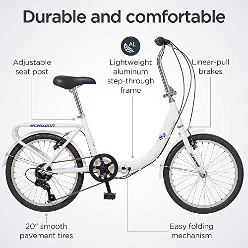 Unfold Adventure: The Schwinn Loop Folding Bike for Your Urban Escapades!