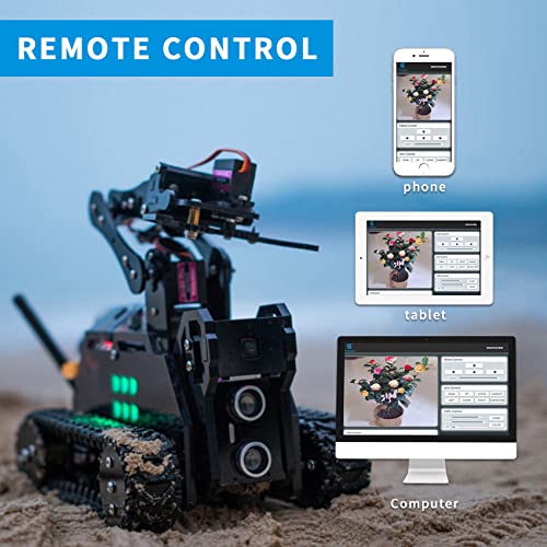 Unleash Your Inner Engineer with the Adeept RaspTank: The Ultimate Smart Robot Kit for Aspiring Coders!