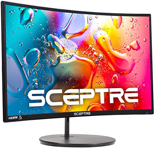 Dive into Gaming Bliss: A Deep Dive into the Sceptre Curved 24-inch Monitor Experience