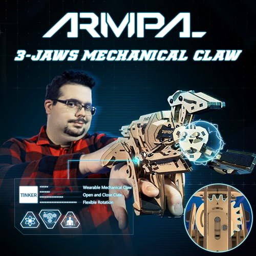 Unleash Your Inner Engineer: A Hands-On Review of the ARMPAL Mechanical Claw Model Kit