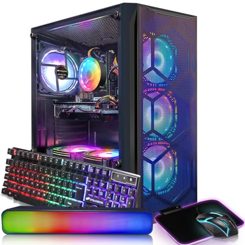 Unleash Your Gaming Potential: A Deep Dive into the STGAubron Gaming Desktop Powerhouse