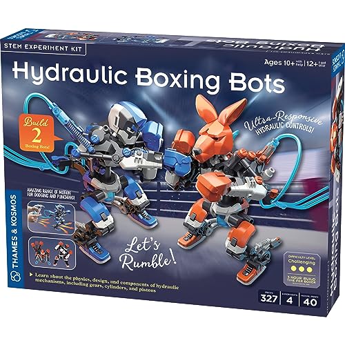 Unleash the Power of Hydraulics: Duel it Out with Thames & Kosmos Boxing Bots!