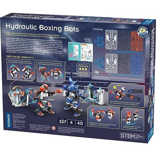 Unleash the Power of Hydraulics: Duel it Out with Thames & Kosmos Boxing Bots!