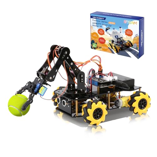 Unleash Creativity: Dive into STEM with the Smart Robot Arm Car Kit!