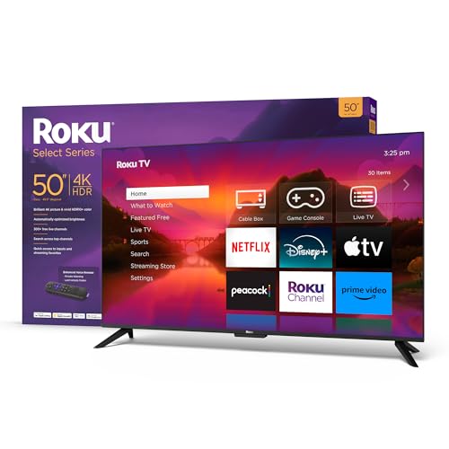 Experience the Future of Entertainment with the Roku 50-Inch 4K HDR Smart TV: A Game Changer for Home Viewing!