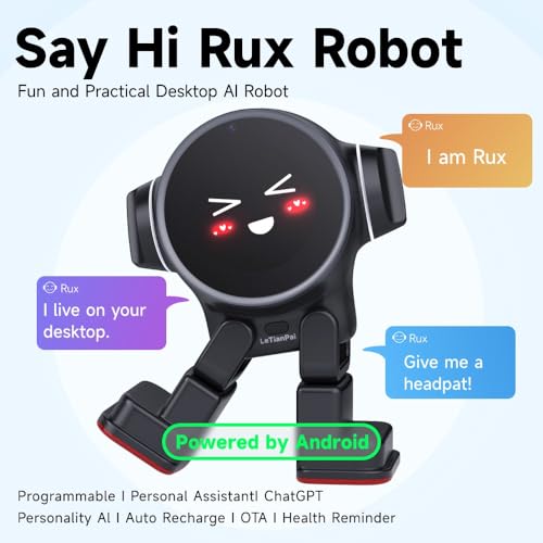 Unleashing Fun: The Rux AI-ChatGpt Smart Pet Robot - The Ultimate Entertainment Companion for Kids!