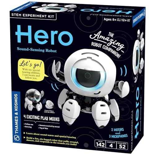 Sound Off: Unleashing Creativity with the Thames & Kosmos Hero Sound-Sensing Robot STEM Kit