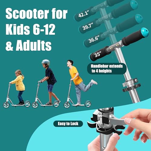 Glide in Style: The Ultimate Foldable Scooter for Kids and Adults!