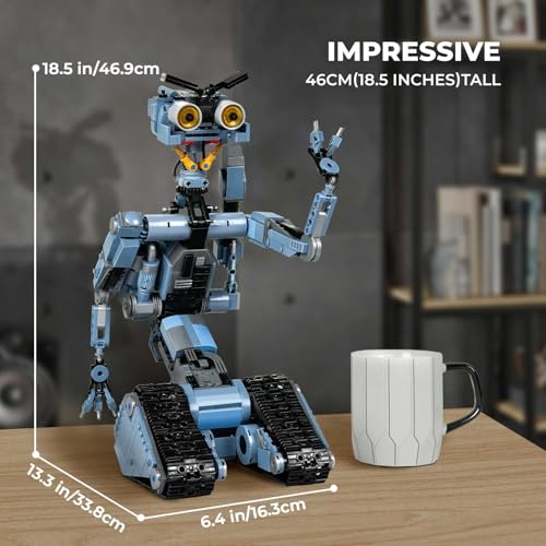 Unleash Your Inner Engineer: The Ultimate Review of the Johnny 5 Robot Building Set!