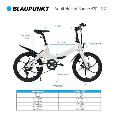 Ride in Style: The Ultimate Review of the BLAUPUNKT Folding Electric Bike for Adults