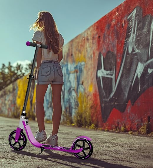 Glide Through the City: The Ultimate Adult Scooter for Fun and Commuting!