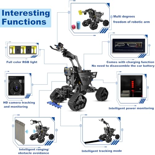 Unleashing Creativity: The Ultimate Review of the 2 in 1 Smart Robotics Arm Car Kit for Aspiring Programmers