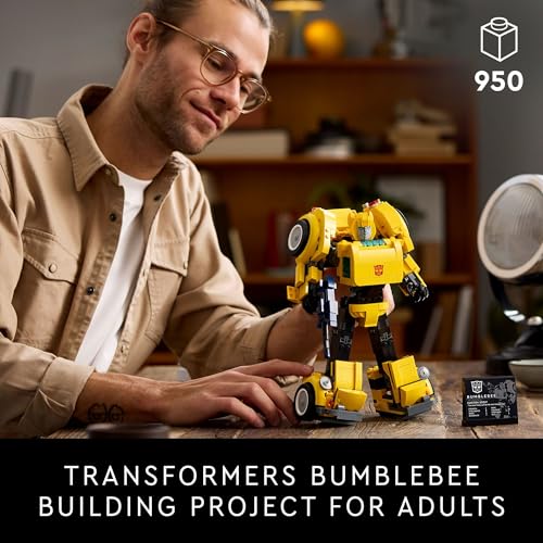 Transform Your Collection: Unleashing the LEGO Icons Transformers Bumblebee Action Figure!